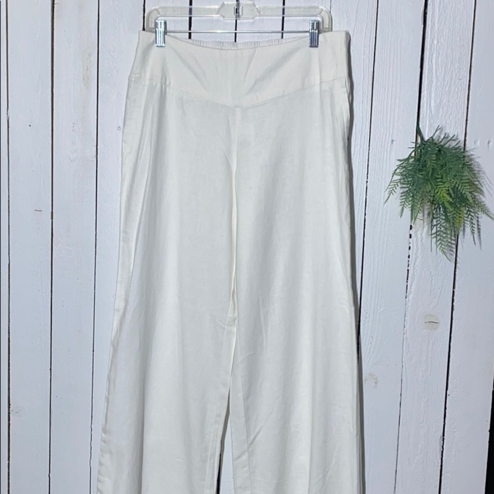 Pull-On Linen Pants - Picture 6 of 8